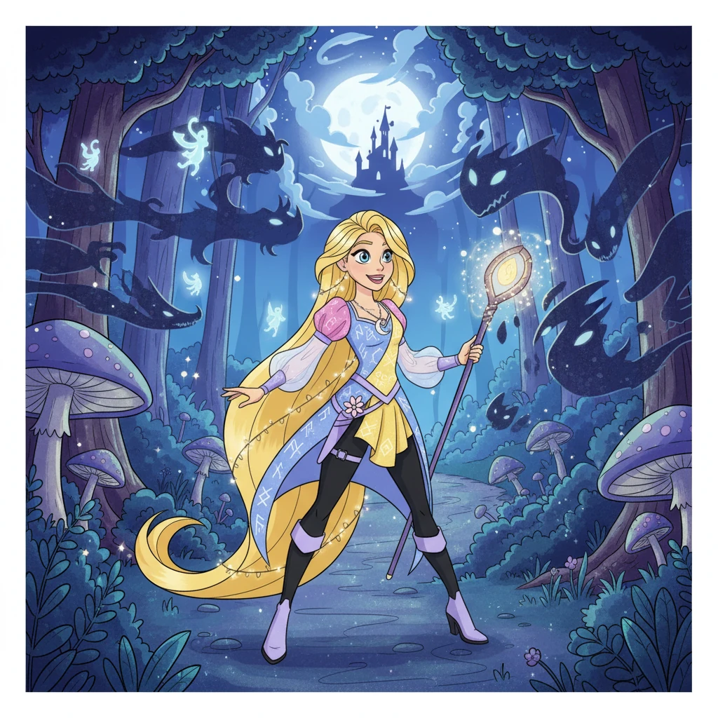 Cléa Nuitlumière et le Secret des Ombres Scintillantes - Fairy tales