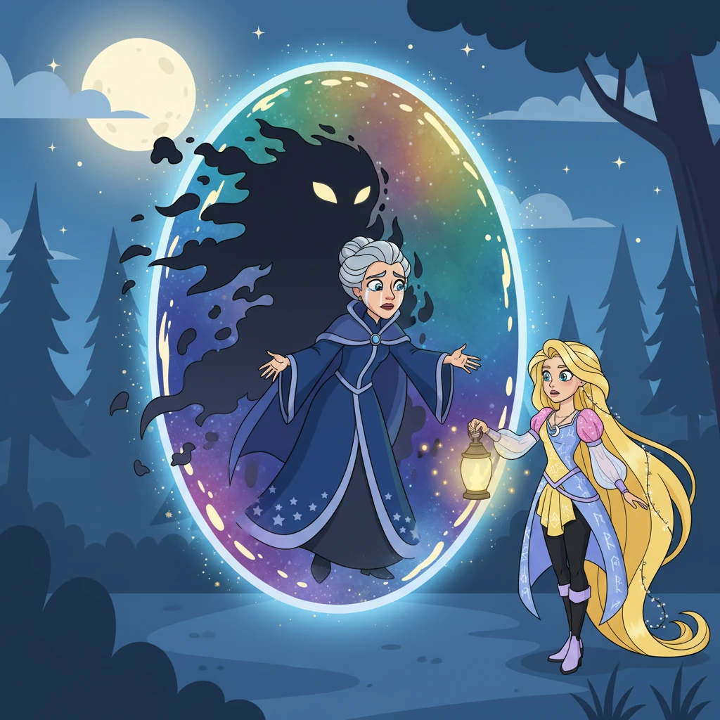 Ils défirent la Bête des Ombres, révélant un portail chatoyant caché derrière elle. Madame Nocturne apparut, sa façade sévère s'effondrant, révélant qu'elle avait toujours cherché à protéger Cléa des Ombres qui menaçaient leur lignée autrefois.