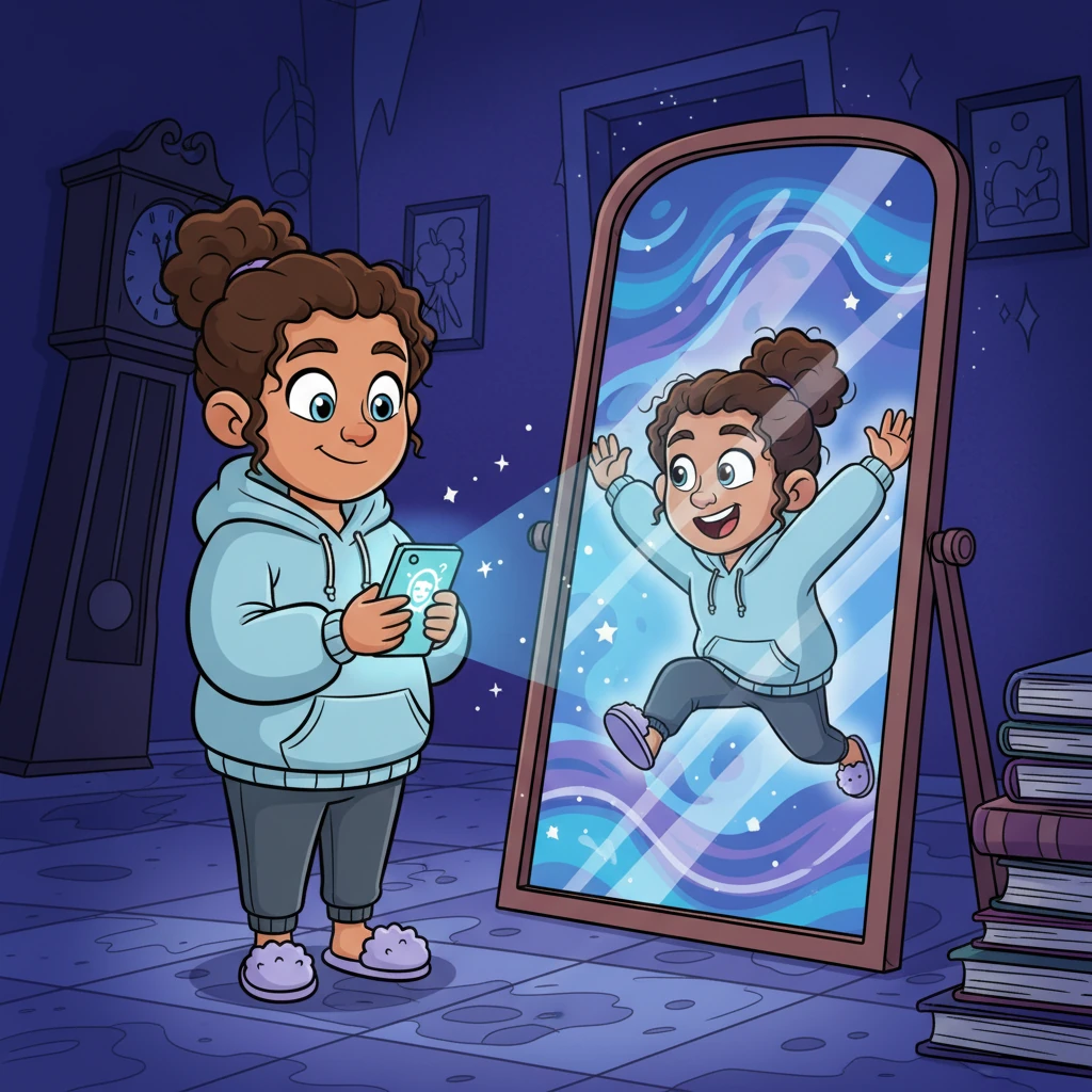 The Midnight Mirror - Mystery & Detective