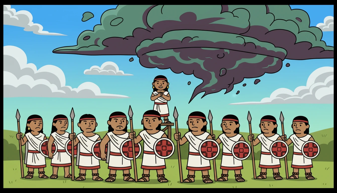 La amenaza se materializó, pero la comunidad, unida, enfrentó el peligro con determinación.  Xochitl, observando desde la distancia, sintió un profundo orgullo por su pueblo. La unión era su fortaleza.