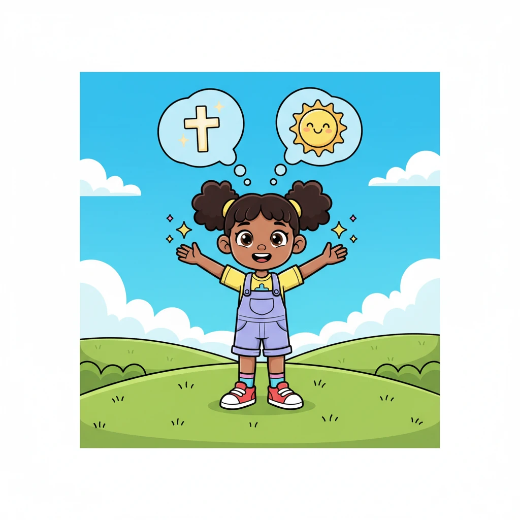 Hello children! 😊 Welcome to Bible Story Time. Today, we have a very special story called 'God Made Me Special!' It's all about how wonderful you are.