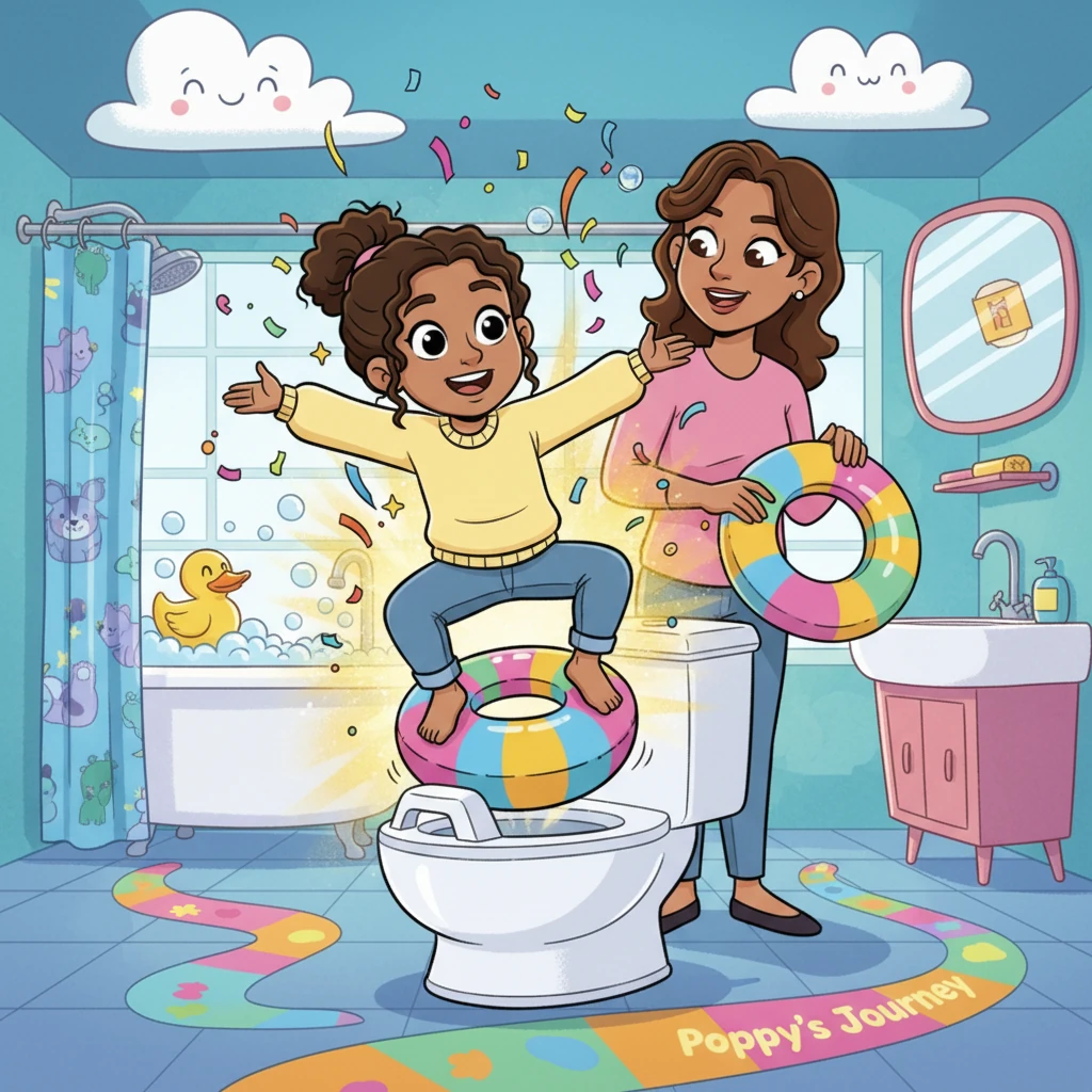 Poppy's Potty Problem - family