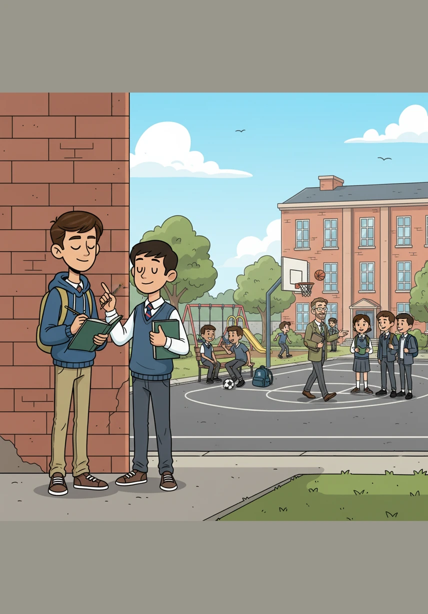 During recess, a group of boys gathered around Aryan, laughing and calling him the silent mouse. They mistook his quiet nature for weakness, teasing him because he never fought back or argued. Aryan simply looked down, letting their words drift away like autumn leaves.