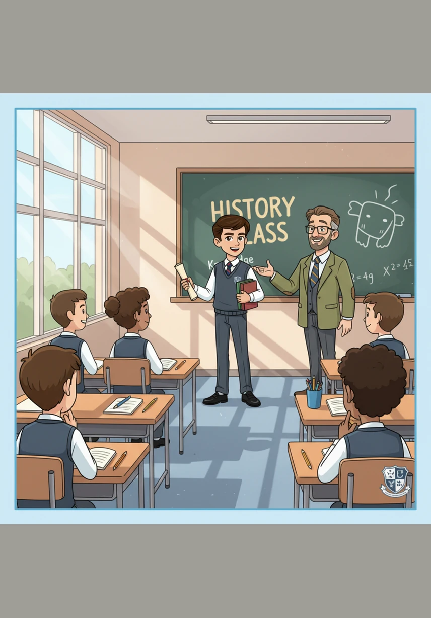 When the teacher called Aryan’s name to come forward, a wave of shock rippled through the classroom. The boy they had mocked and ignored was now standing at the front, holding the only paper marked with a brilliant red A plus. The room was so quiet you could hear a pin drop.