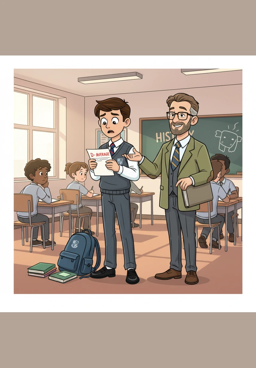 The boys who used to make fun of Aryan looked down at their desks, feeling a deep sense of shame for their behavior. They realized that the person they thought was weak was actually the strongest and smartest among them. Their laughter had turned into a humbled silence.