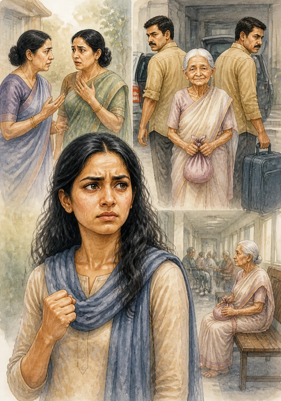 पड़ोसियों से पता चला कि अनन्या के भाइयों ने माँ को शहर के एक वृद्धाश्रम में छोड़ दिया है ताकि वे संपत्ति का बँवारा कर सकें। यह सुनकर अनन्या का दिल दहल गया और उसकी आँखों में गुस्से और दुख के आँसू भर आए। उसने उसी पल ठान लिया कि वह अपनी माँ को उनका खोया हुआ सम्मान और घर वापस दिलाकर रहेगी।