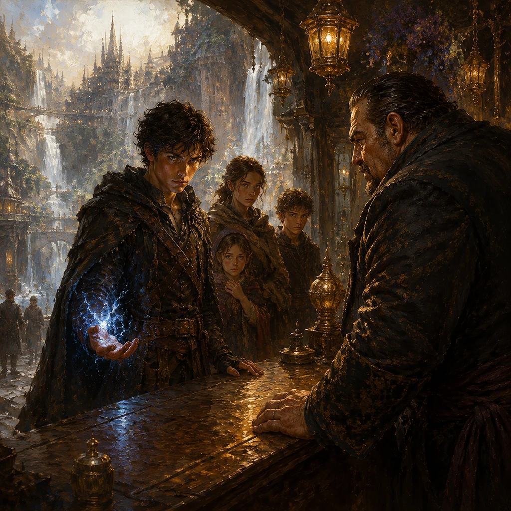 The Spark of Aethelgard - Adventure stories