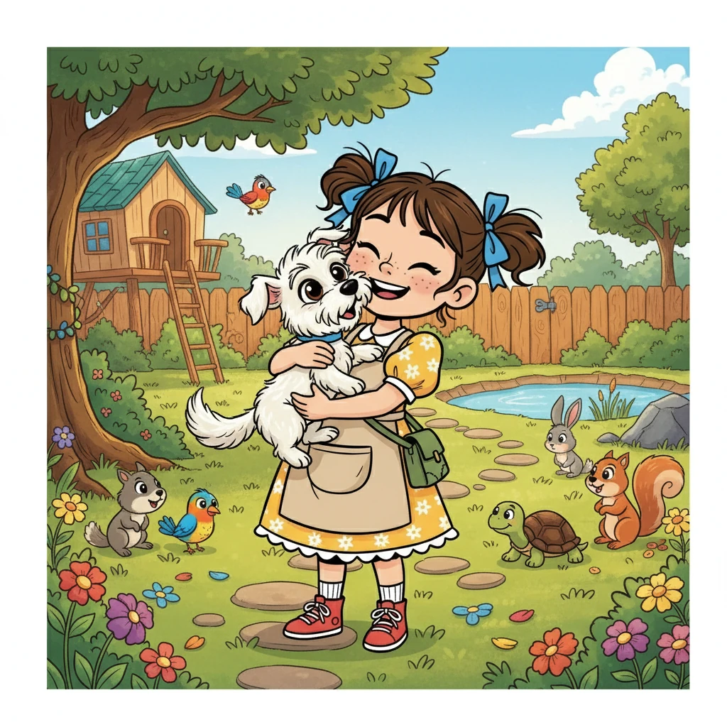 Com o tempo, Isabele percebeu que cuidar de Lumi trouxe uma alegria especial para sua vida. Ela aprendeu que, com amor e coragem, até os dias mais simples podem se transformar em grandes e inesquecíveis aventuras, repletas de carinho e aprendizado.