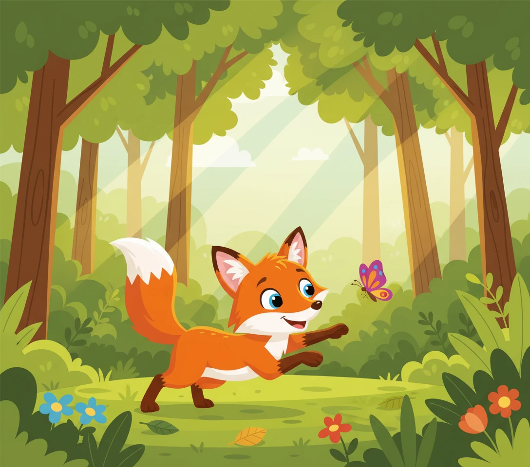 Pip the Fox and the Tricky Wolf - Animal stories