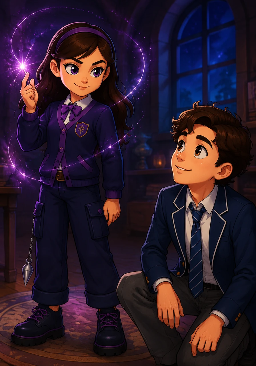 With a sharp, sudden snap of her fingers, the spell was sealed, and Leo’s eyes regained their clarity. He looked up at Elara, but the distant polite expression he once wore was replaced by a look of profound, unwavering admiration.