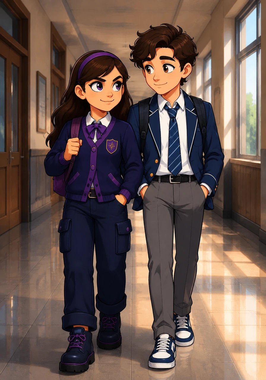 They walked out of the classroom together, their shoulders brushing as they navigated the empty corridors. To any observer, they looked like a perfect couple, though only Elara knew the true origin of the spark in Leo’s eyes.