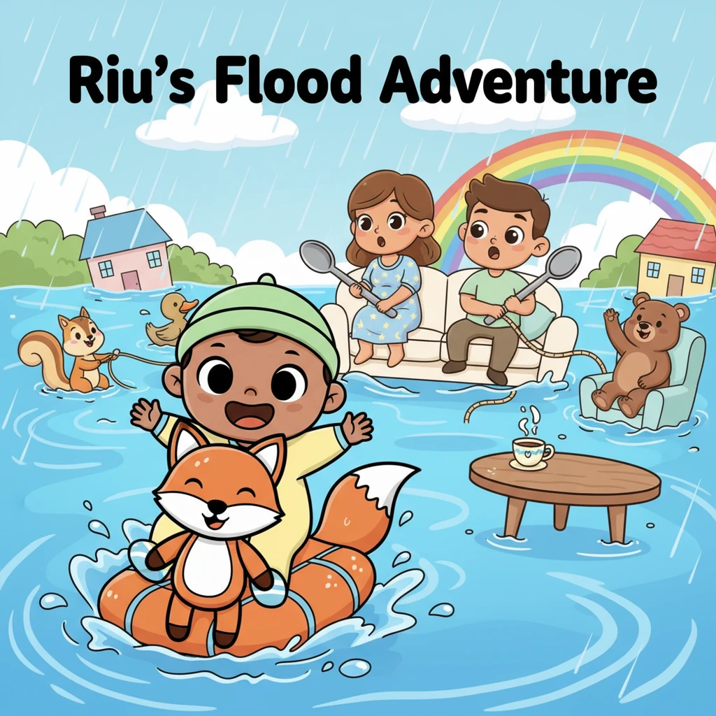 Riu's Flood Adventure: A Journey of Hope and Friendship