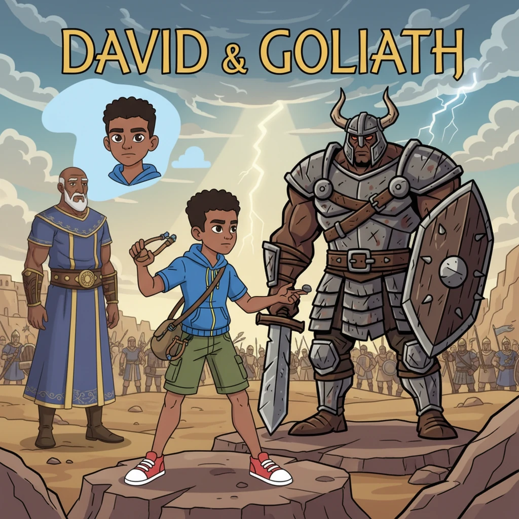 L'Incroyable Voyage de David : Du Berger au Roi - mythology