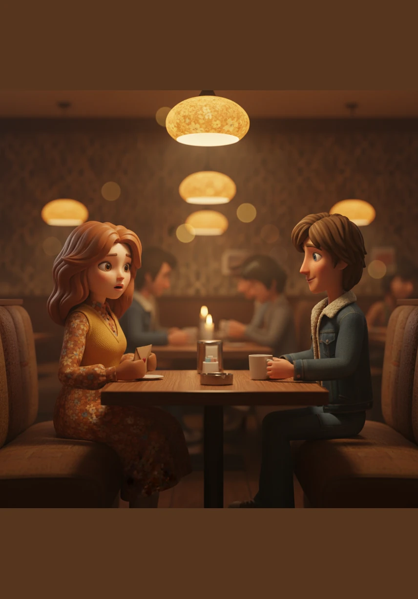 In a dimly lit 1970s cafe, a young man named Thomas gripped a fountain pen, his knuckles white with nerves as rain lashed against the window. He poured his heart onto the page, promising a life of adventure and devotion, unaware that a sudden twist of fate would prevent him from ever posting the envelope.