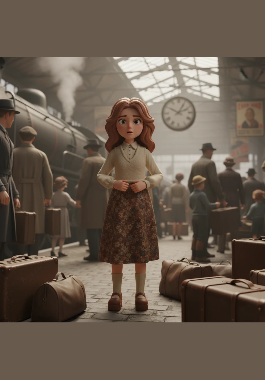 Decades earlier, Evelyn stood on a crowded train platform, her eyes searching every face for the man she loved while the steam rose around her. The whistle blew and the heavy doors slammed shut, but Thomas was nowhere to be found, leaving her with nothing but a hollow silence and a heart full of unanswered questions.