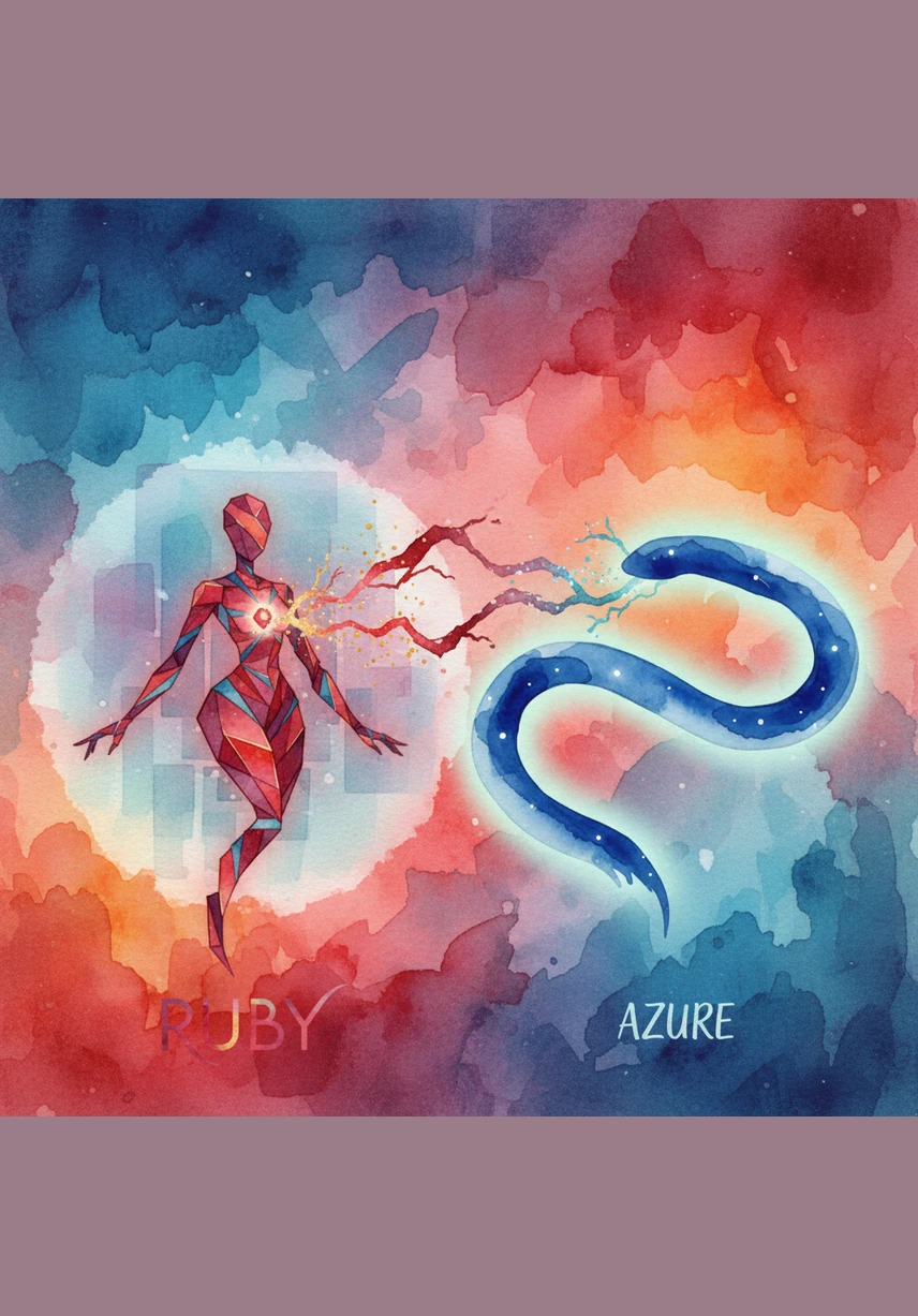 With a sudden burst of excitement, both lines begin to coil like powerful springs. They vibrate against the ground, building up the momentum needed for a magnificent leap.