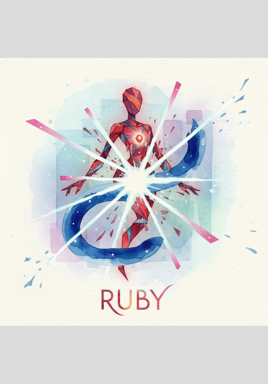 The force of the impact causes their flexible bodies to ripple and bend like ribbons in the wind. They absorb the energy of the collision, glowing brighter than ever before.