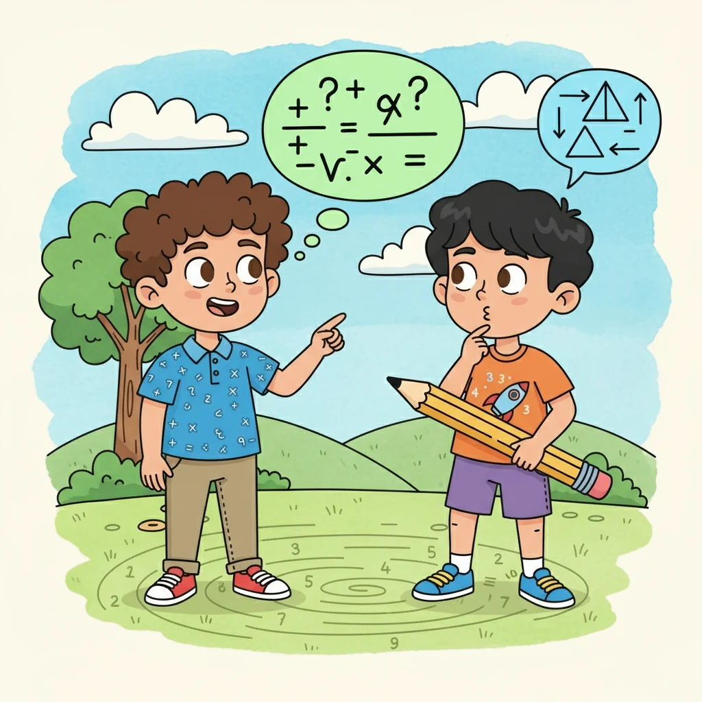 اقترح يحيى البدء بتبسيط المعادلة، بينما فكر خالد في استخدام طريقة مختلفة للحل. بدأوا في مناقشة أفكارهم، مع التركيز على كل خطوة من خطوات الحل.