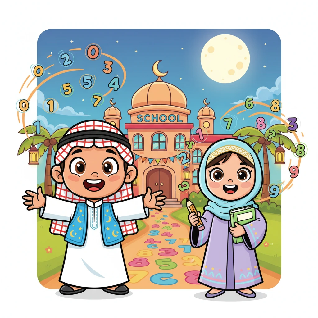 تحدي عباقرة رمضان: سباق الأرقام في مدرسة قميراء - Educational stories