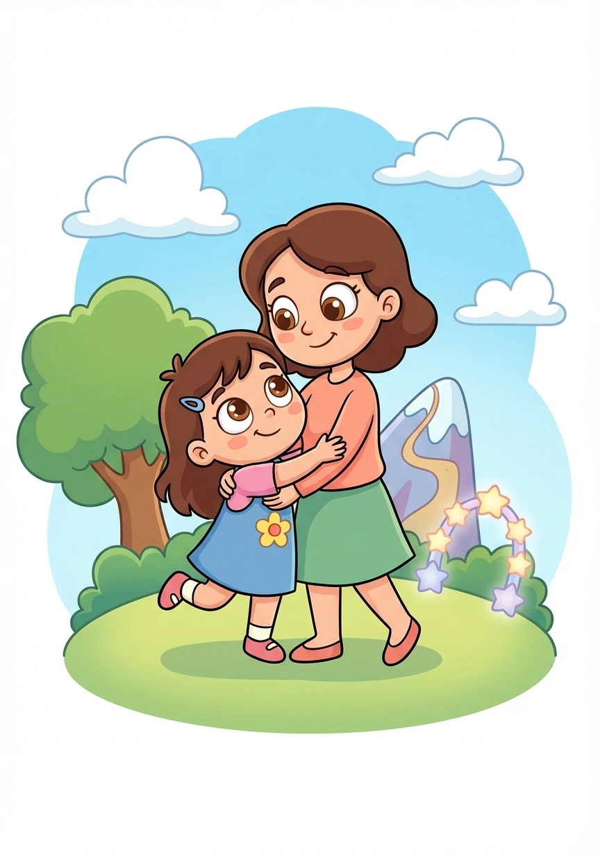 Su madre regresó para apoyarla, recordándole su fuerza interior y el poder de su espíritu. Juntas, enfrentaron los desafíos y celebraron los triunfos.