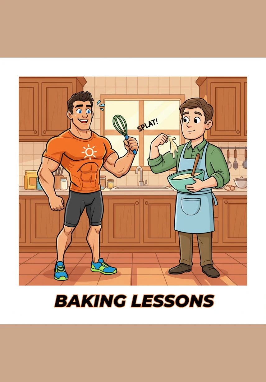 He discovers the rich benefits of dark chocolate, which is packed with amino acids and essential antioxidants. Oliver holds a piece of high-quality dark cocoa in his kitchen, realizing that even delicious treats can be part of a healthy lifestyle.