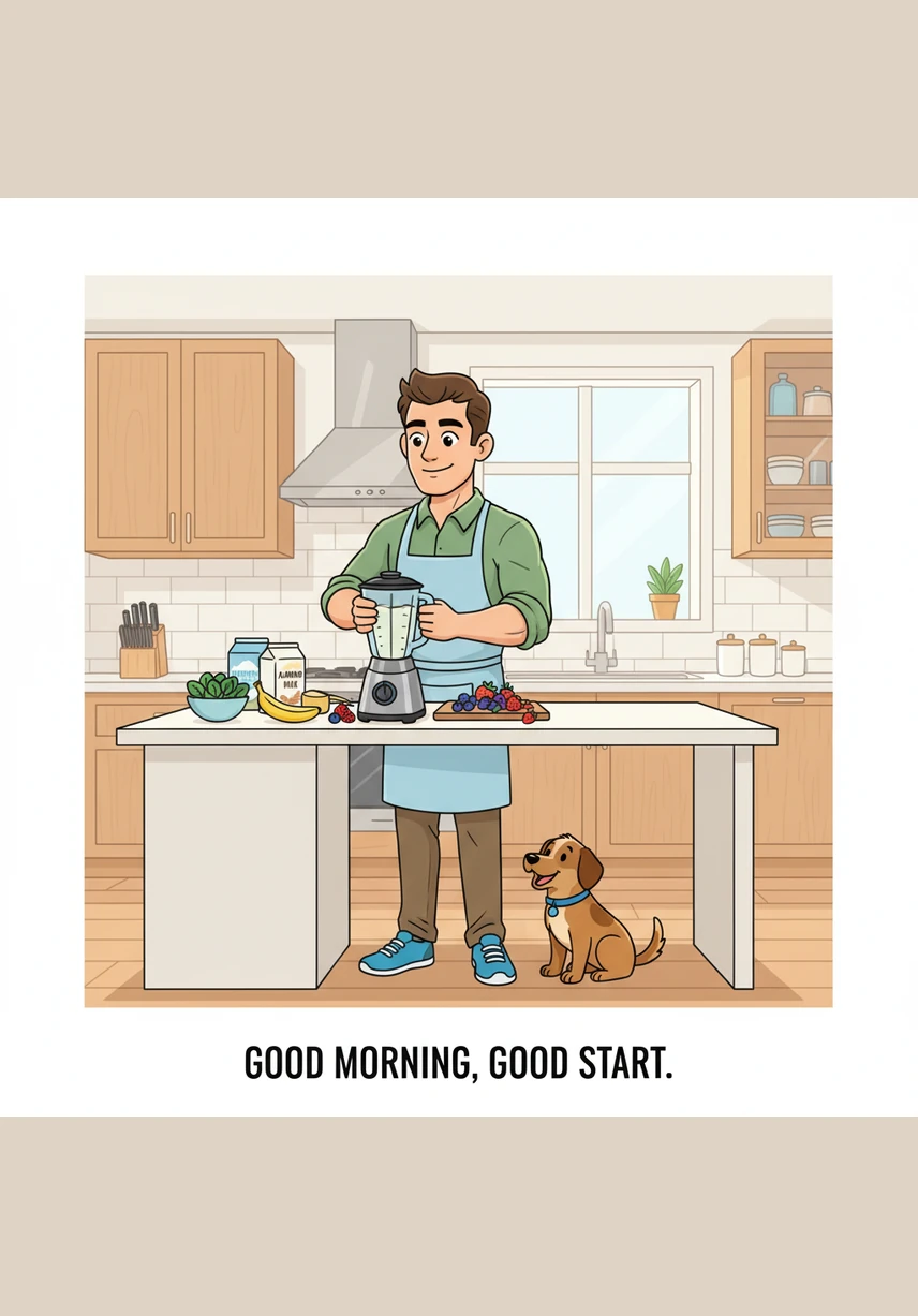 Next, he explores the crunch of walnuts, known for their high levels of Omega-3 fatty acids and nutrients. He sprinkles a handful of these nutrient-dense nuts over his morning yogurt, feeling the boost in his daily routine.