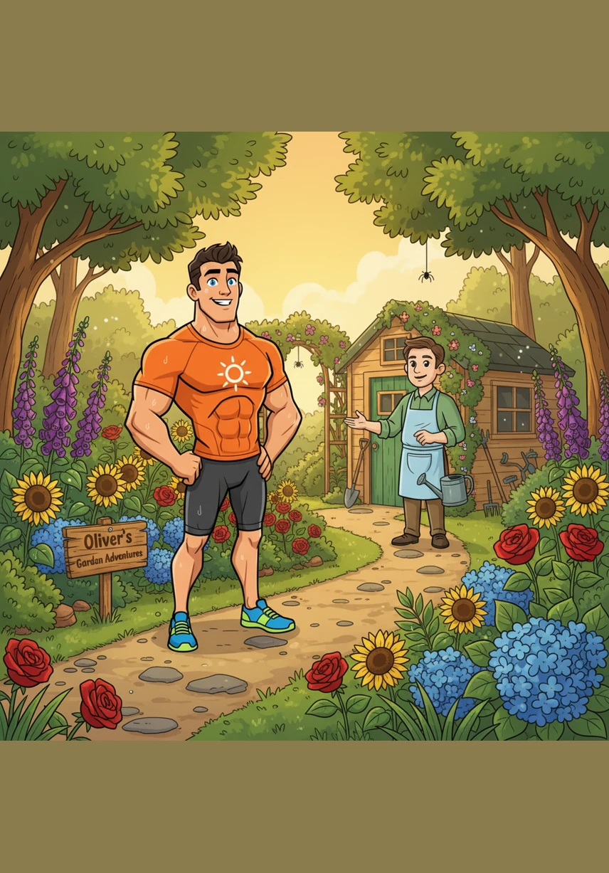 He visits a lush, green garden to pick fresh spinach leaves that are glistening with morning dew. This leafy green is a powerhouse of folic acid, which plays a crucial role in maintaining healthy cell development and overall vigor.