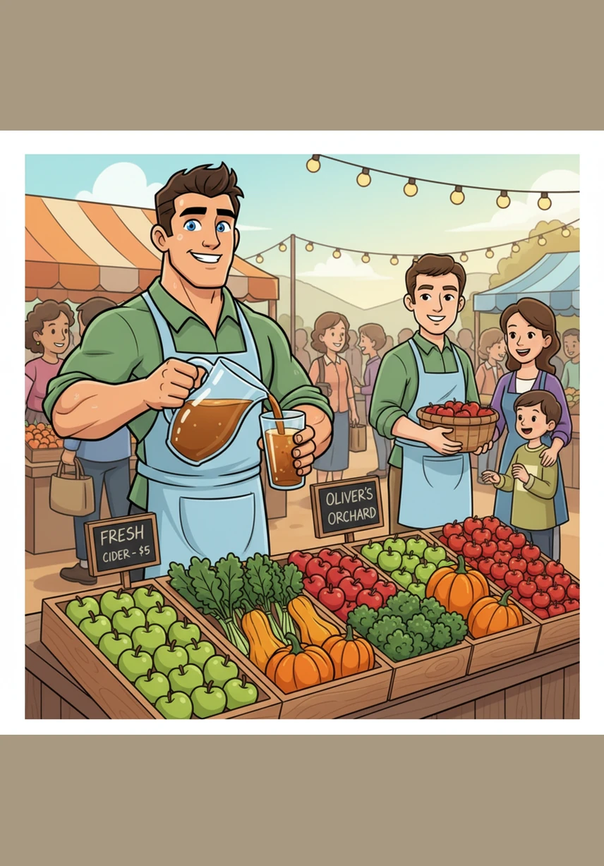 He pours a glass of deep red pomegranate juice, marveling at its vibrant color and refreshing aroma. This superfruit is celebrated for improving blood circulation and providing a massive dose of protective antioxidants to the body.