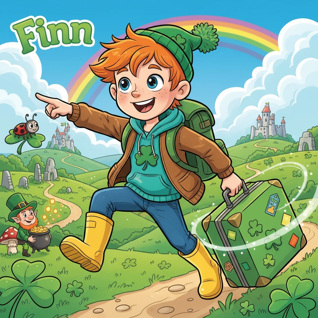 Finn's Great Irish Luggage Adventure - 冒険ストーリー