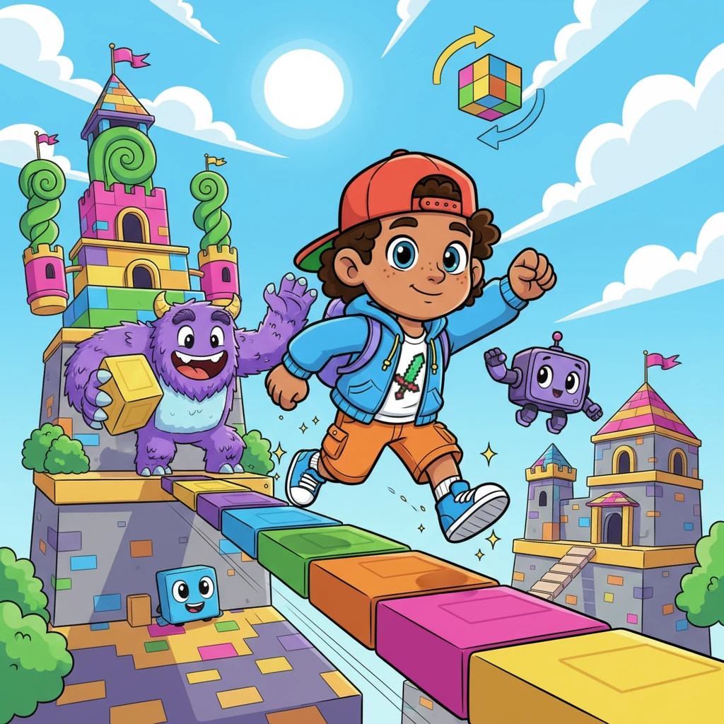 Pixel Pete's Blocky Quest - adventure