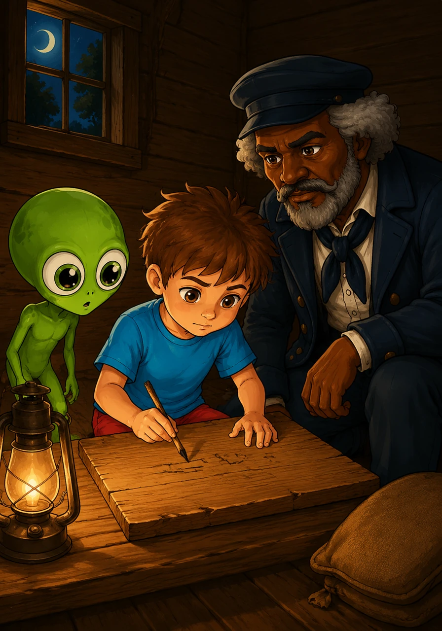 One day, Frederick discovered a secret power more dangerous to his captors than any weapon: the ability to read and write. He learned his letters in secret, realizing that once you learn to read, your mind can never truly be kept in chains.
