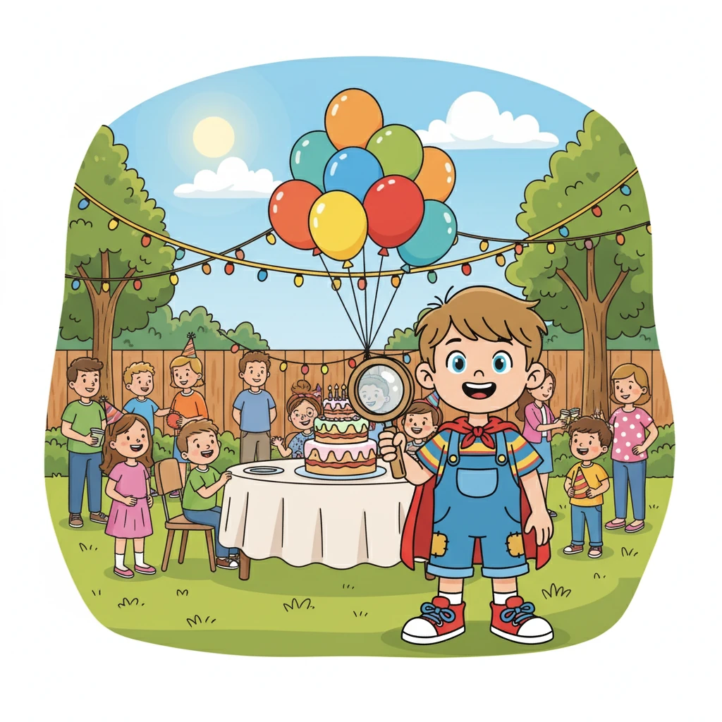 The Case of the Missing Birthday Cake - Mystery & Detective