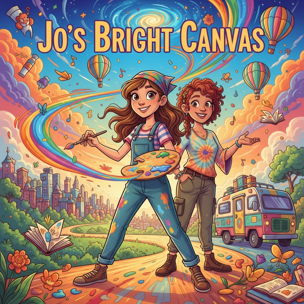 Jo's Bright Canvas - family