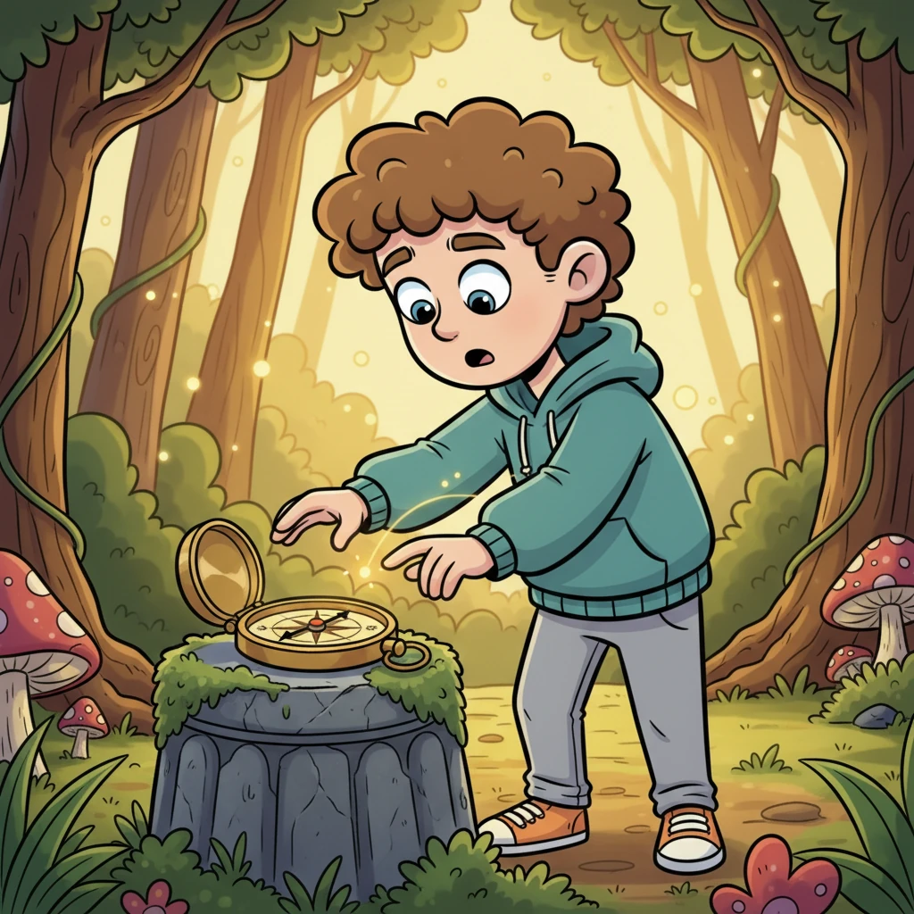 Hesitantly, Arthur reached out, his fingers brushing against the cool metal of the compass. A jolt of warmth, like a tiny spark, travelled up his arm, and he knew instantly that this was no ordinary object. He clutched it tightly, his heart beginning to beat a little faster.