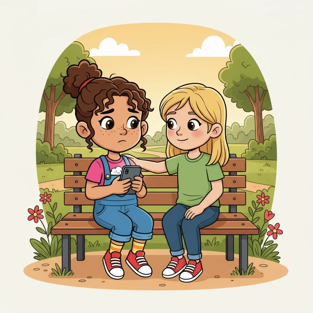 Time passed, and the online storm calmed. Maya and Lina talked, rebuilding their trust. They learned a valuable lesson about the permanence of online content and the importance of communication.