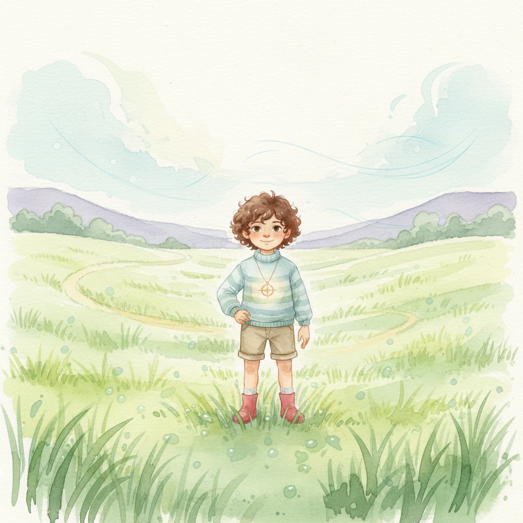 Lumi, a small creature with eyes full of wonder, often found herself wandering, a gentle breeze her only guide. Sometimes, the world felt so vast, and she wasn't quite sure where she was meant to be. Her path would twist and turn through fields of soft, dewy grass.