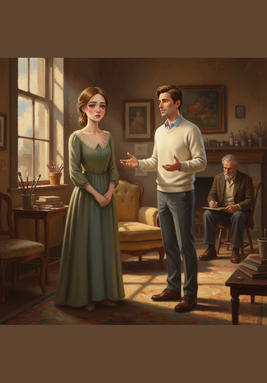 The moment of truth arrived on a quiet Thursday afternoon when Zach returned home with an urgent look in his eyes. He explained that his regular model had cancelled and gently reminded Helen of her promise, asking if she was still willing to help his class. Standing in the soft light of their living room, Helen felt the weight of her decision and realized that her quiet life was about to change in a way she never expected.