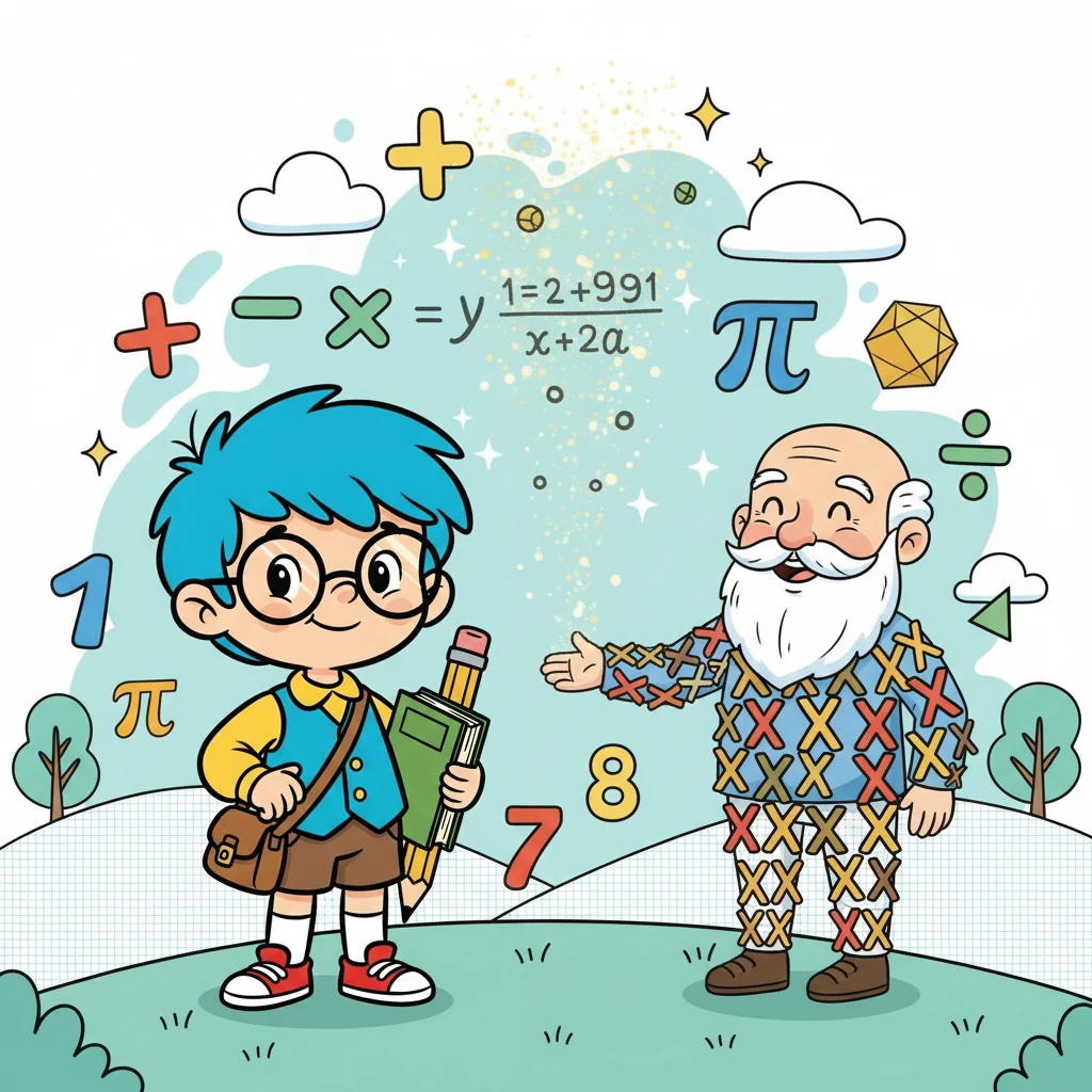 В конце своего путешествия Знайка встретил много разных уравнений и правил. Он нашел все неизвестные, помог старому уравнению, и его знания стали еще крепче! Знайка понял, что математика – это весело и интересно.