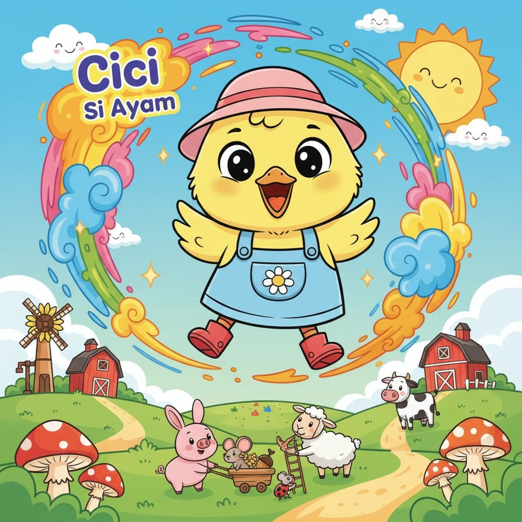 Petualangan Cici Si Ayam - animal