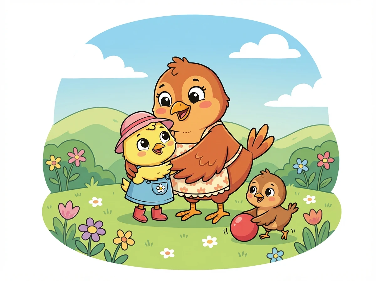 Ibu Dodo sangat berterima kasih kepada Cici karena telah membantu anaknya. Ia mengajak Cici dan Dodo bermain bersama.