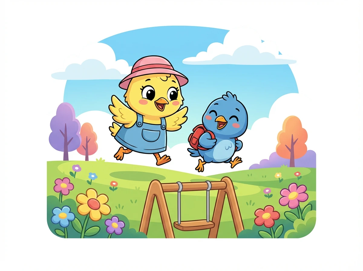 Sejak hari itu, Cici dan Dodo selalu bermain bersama dan saling membantu. Mereka belajar bahwa persahabatan itu sangat penting dan menyenangkan.