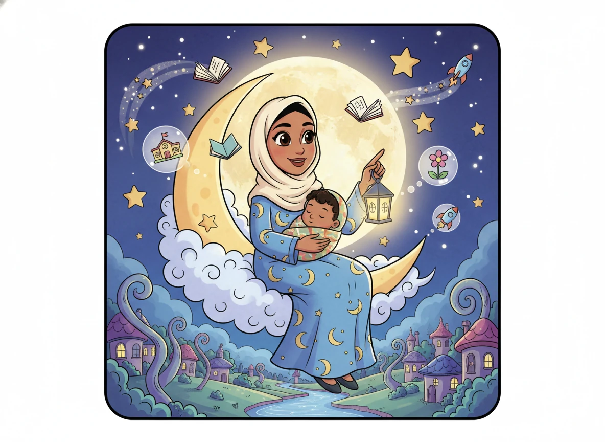 Layla's Moonlight Whispers - family