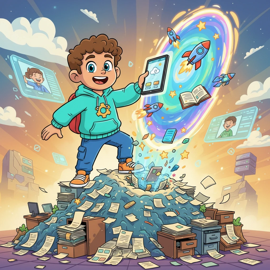 The Bright-Brain Portal Adventure - 教育故事