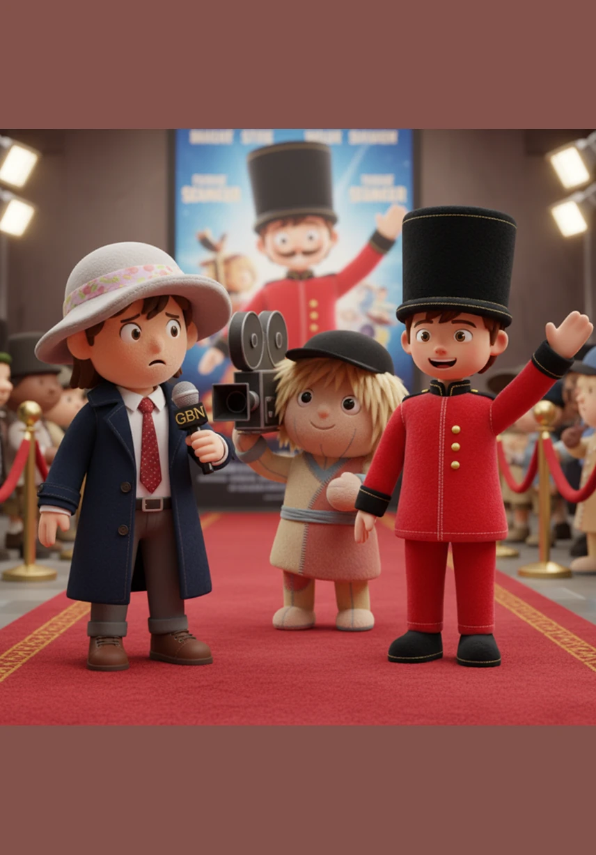 Now a famous reporter, Jack stood on a glamorous red carpet holding a microphone toward a smiling movie star. He loved his new job because he got to meet interesting people and finally be the one asking the difficult questions.