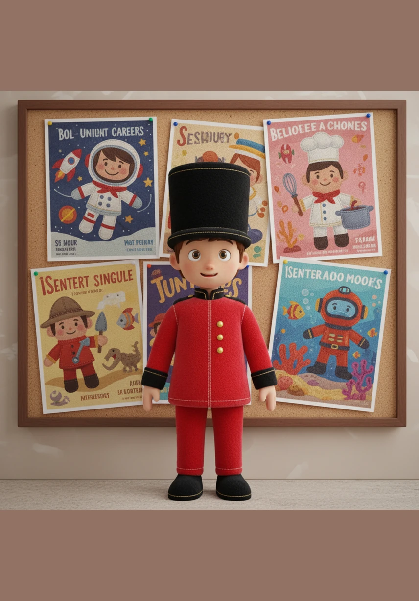 Jack stood before a large bulletin board covered in colorful posters for even more unusual careers. With a curious smile, he wondered if he should try being an astronaut, a chef, or maybe even a deep-sea diver next.