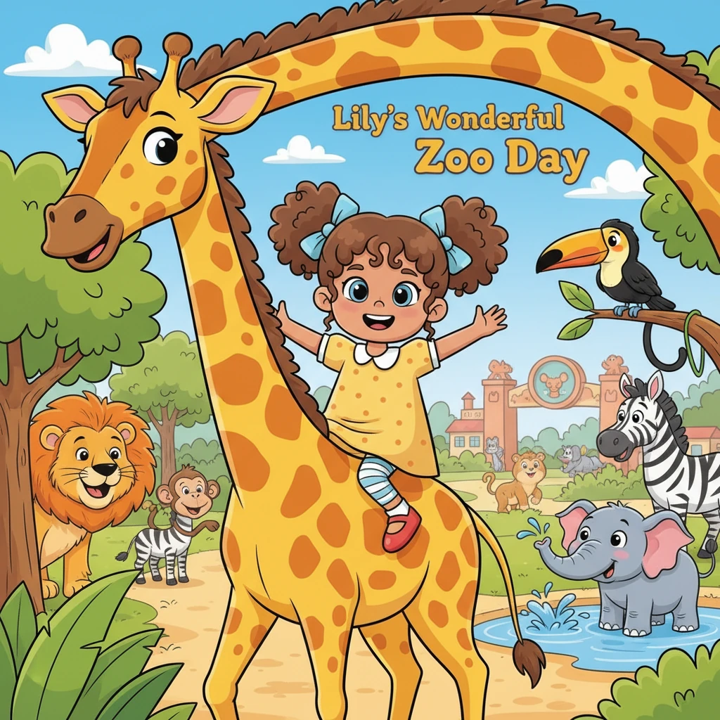 Lily's Wonderful Zoo Day - Animal stories