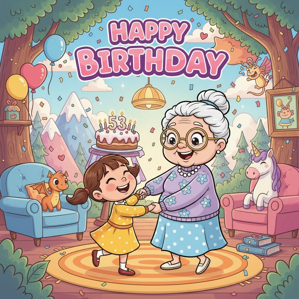 Среќен 53-ти Роденден, Бабо Славица! - Family stories
