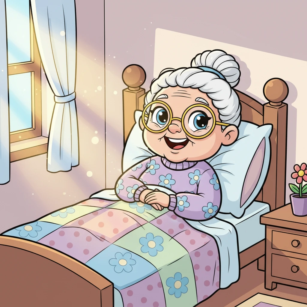 Утрото на нејзиниот 53-ти роденден, Баба Славица се разбуди со насмевка. Сончеви зраци ѝ ги галеа сините очи додека нејзината бела коса светеше како ореол. Таа чувствуваше дека ова ќе биде посебен, прекрасен ден.