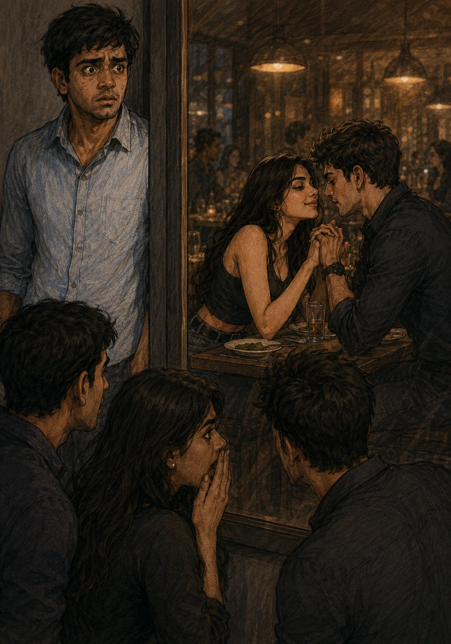 The secrecy turns into blatant disregard as Kanika and Harsh are seen together by mutual friends, yet she continues to gaslight Harshit whenever he asks questions. She enjoys the power of having a devoted boyfriend while indulging in a passionate affair with the man who once broke her heart.