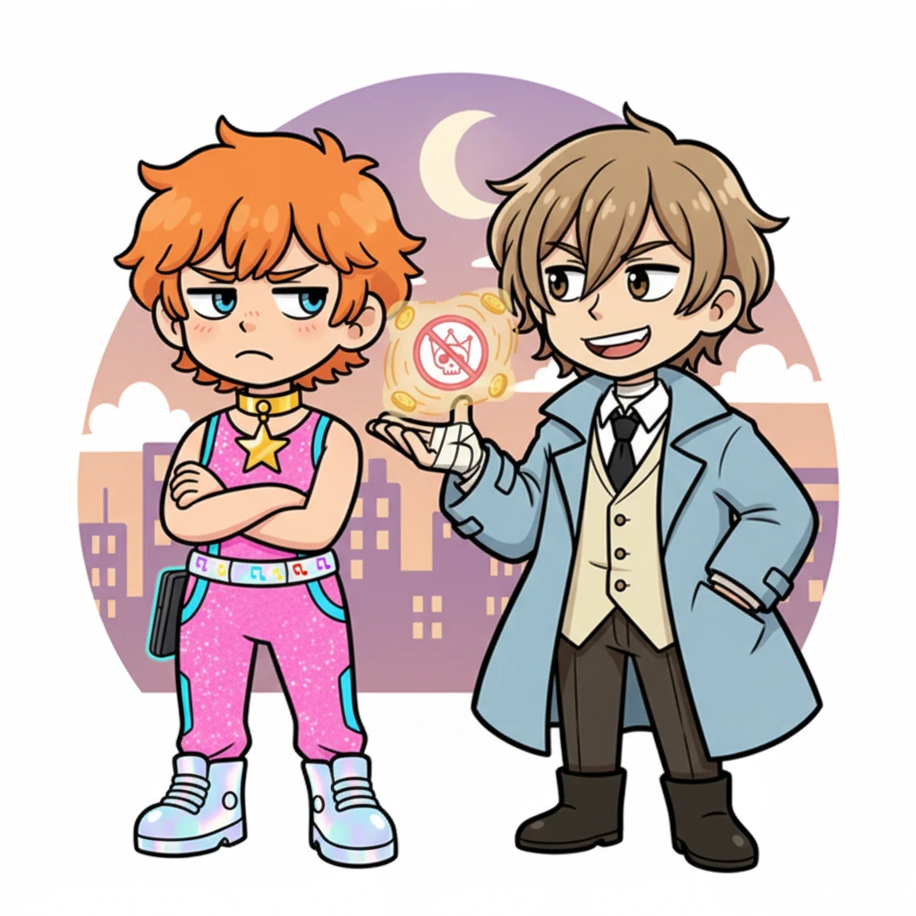 Despite his initial fury and constant irritation, Chuuya found himself grudgingly tolerating Dazai's presence. The mafia prince's unconventional methods, while annoying, were strangely effective, and his infuriating charm began to chip away at Chuuya's defenses, much to his own chagrin.